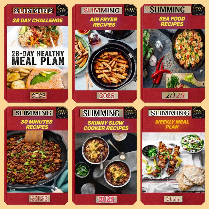 Ultimate Slimming Recipes Bundle 13+ Books