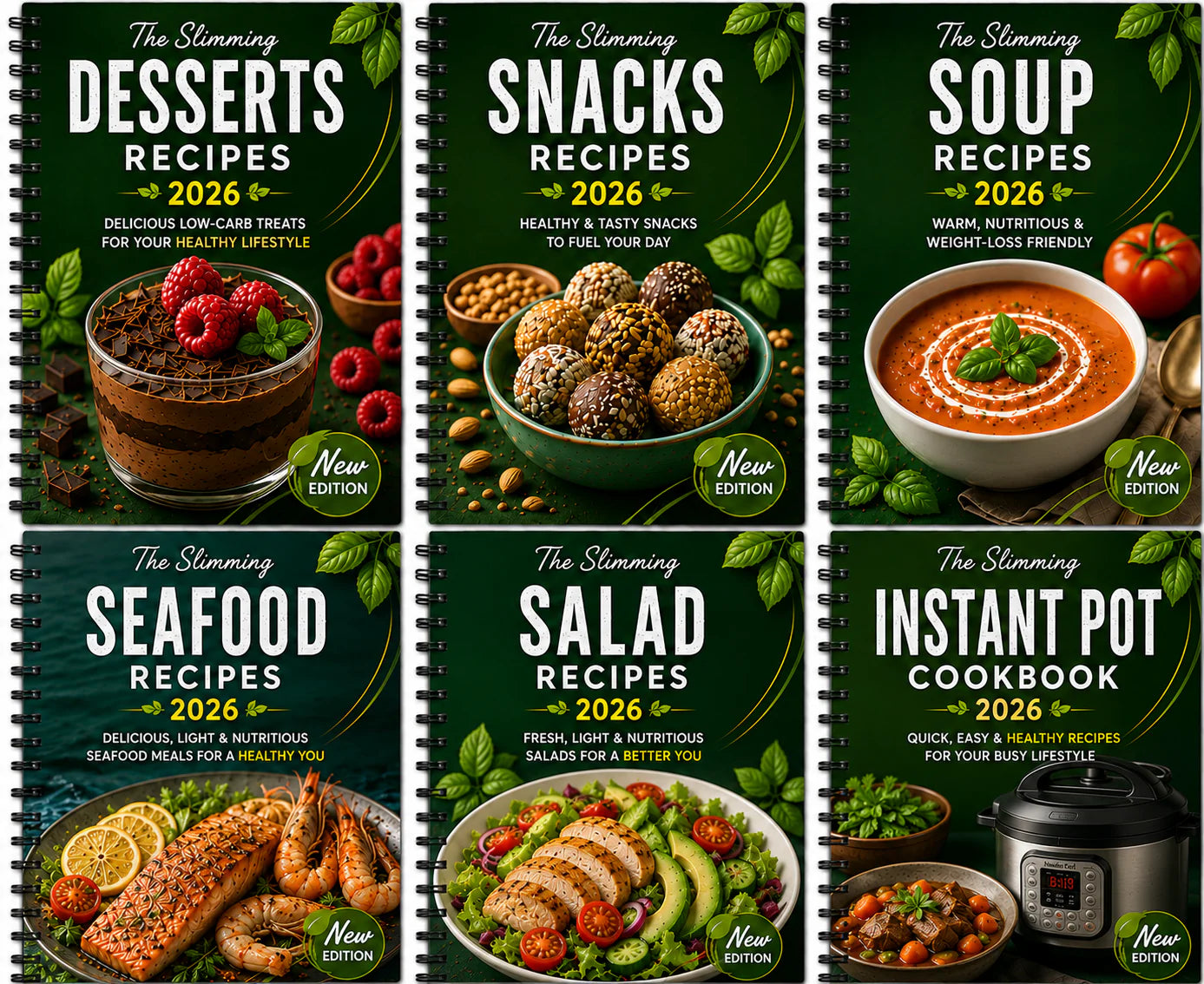 SLIMMING LATEST RECIPES BUNDLE 2026 ( 13+ BOOKS SPECIAL OFFER )