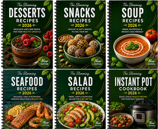 SLIMMING LATEST RECIPES BUNDLE 2026 ( 13+ BOOKS SPECIAL OFFER )